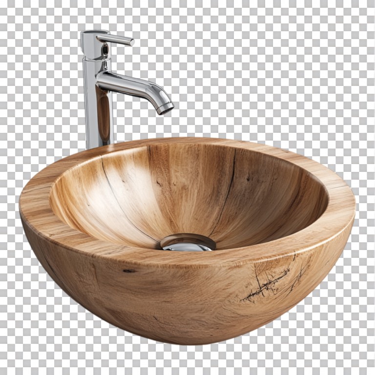 فایل لایه باز روشویی چوبی