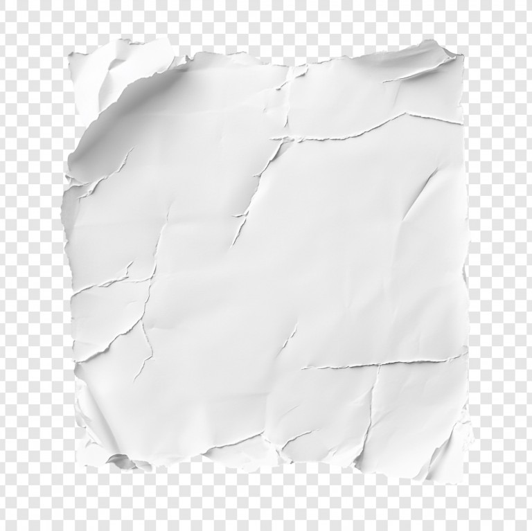 فایل لایه باز تصویر تکسچر بافت کاغذ سفید پاره شده