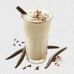 فایل لایه باز شیک وانیل با پودر کاکائو فایل لایه باز شیک وانیل با پودر کاکائو