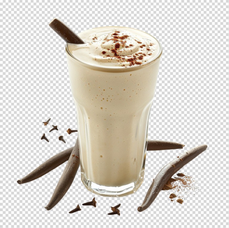 فایل لایه باز شیک وانیل با پودر کاکائو