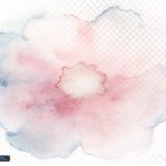فایل لایه باز لکه آبرنگی بنفش