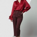 فایل لایه باز خانم جوان با پیراهن زرشکی فایل لایه باز خانم جوان با پیراهن زرشکی