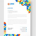 وکتور الگوی طراحی سربرگ الگوی شکل هندسی وکتور الگوی طراحی سربرگ الگوی شکل هندسی