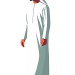وکتور کاراکتر کارتونی مرد عرب