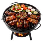 فایل لایه باز گریل مرغ روی استیک پز پایه دار فایل لایه باز گریل مرغ روی استیک پز پایه دار