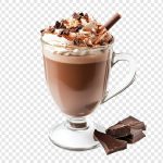 فایل لایه باز شکلات داغ با خامه فرم گرفته و پودر شکلات فایل لایه باز شکلات داغ با خامه فرم گرفته و پودر شکلات