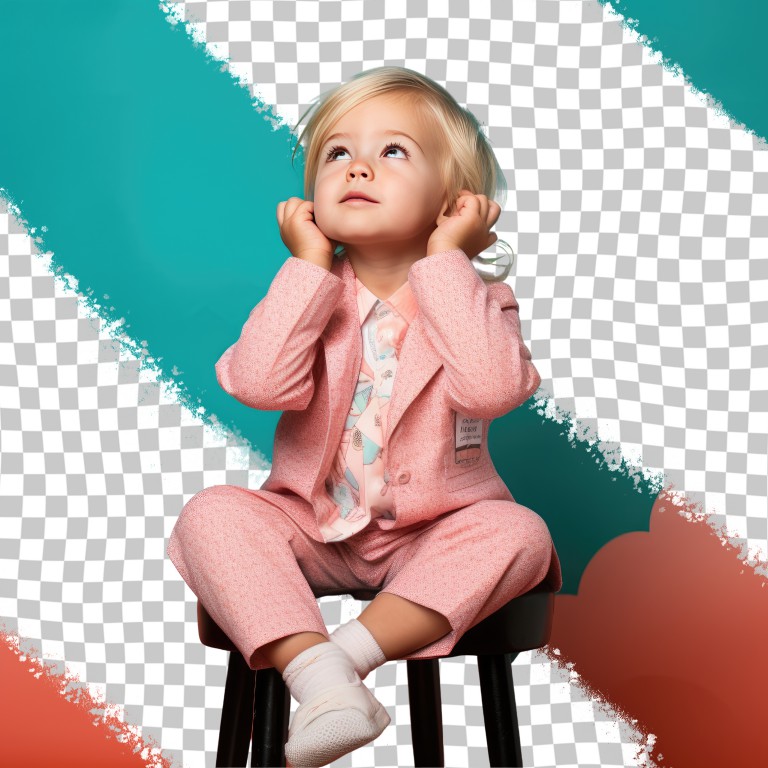 فایل لایه باز کودک نوپا با موهای بلوند