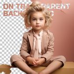 فایل لایه باز دختر بچه با موهای بلوند فایل لایه باز دختر بچه با موهای بلوند