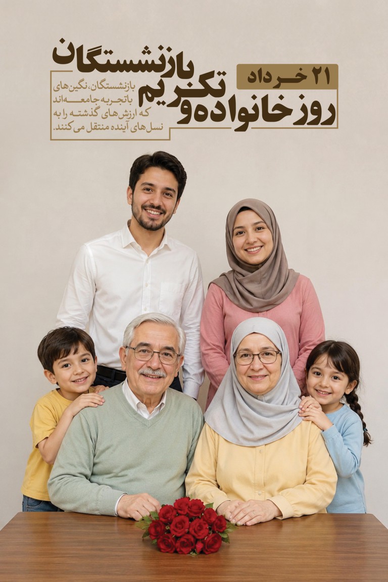 روز خانواده و تجلیل از بازنشستگان