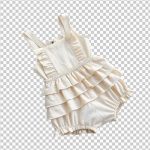 فایل لایه باز لباس نوزاد دختر