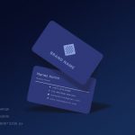 فایل لایه باز موکاپ کارت ویزیت لوکس فایل لایه باز موکاپ کارت ویزیت لوکس