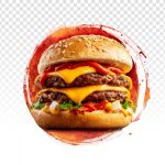 فایل لایه باز تصویر دوبل چیزبرگر فایل لایه باز تصویر دوبل چیزبرگر