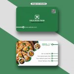فایل لایه باز تصویر کارت ویزیت رستوران