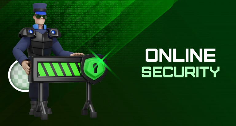 فایل لایه باز بنر امنیت آنلاین