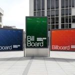 فایل لایه باز موکاپ بیلبورد روی زمین در فضای آزاد فایل لایه باز موکاپ بیلبورد روی زمین در فضای آزاد
