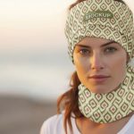 فایل لایه باز زن زیبا با روسری و پس زمینه پرتره دریا فایل لایه باز زن زیبا با روسری و پس زمینه پرتره دریا