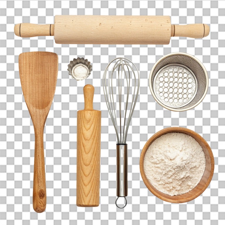 فایل لایه باز وسایل پخت نان
