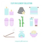 وکتور طراحی وسایل اسپا