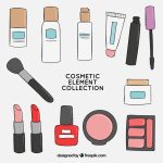 وکتور مجموعه ست آرایشی و بهداشتی