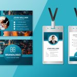وکتور کارت شناسایی و کارت ویزیت