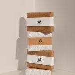 فایل لایه باز موکاپ طرح لیبل بسته بندی صابون فایل لایه باز موکاپ طرح لیبل بسته بندی صابون