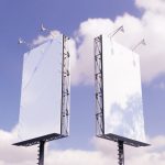 فایل لایه باز موکاپ دو بیلبورد عمودی فایل لایه باز موکاپ دو بیلبورد عمودی