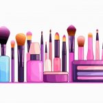 وکتور انواع براش آرایشی