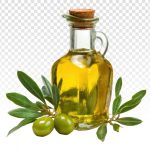 فایل لایه باز بطری روغن زیتون با برگهای تازه زیتون سبز فایل لایه باز بطری روغن زیتون با برگهای تازه زیتون سبز