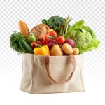 فایل لایه باز کیسه خرید میوه و سبزیجات مختلف فایل لایه باز کیسه خرید میوه و سبزیجات مختلف