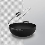 فایل لایه باز تابه چدنی با درب شیشه ای فایل لایه باز تابه چدنی با درب شیشه ای