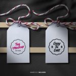 فایل لایه باز موکاپ تگ