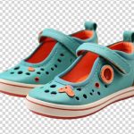 فایل لایه باز کفش بچگانه با رنگ سبز فایل لایه باز کفش بچگانه با رنگ سبز