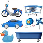 وکتور تصاویر آبی در کنار هم وکتور تصاویر آبی در کنار هم