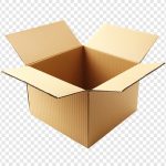 فایل لایه باز جعبه مقوایی در باز فایل لایه باز جعبه مقوایی در باز