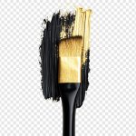 فایل لایه باز قلم موی مشکی فایل لایه باز قلم موی مشکی