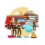وکتور تصویر خاموش کردن آتش وکتور تصویر خاموش کردن آتش
