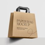 فایل لایه باز موکاپ ساک دستی کرافت فایل لایه باز موکاپ ساک دستی کرافت