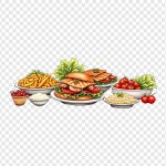 فایل لایه باز انواع غذا شامل ساندویچ پاستا لوبیا سبزیجات فایل لایه باز انواع غذا شامل ساندویچ پاستا لوبیا سبزیجات