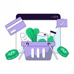 وکتور تصویرسازی سبد خرید
