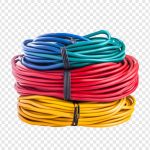 فایل لایه باز کابل های برق رنگارنگ روی هم گذاشته شده فایل لایه باز کابل های برق رنگارنگ روی هم گذاشته شده
