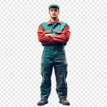 فایل لایه باز کاراکتر مرد کارگر