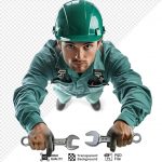 فایل لایه باز مکانیک از نمای بالا