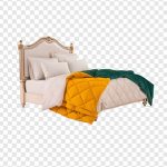 فایل لایه باز تختخواب دو نفره با رو تختی فایل لایه باز تختخواب دو نفره با رو تختی