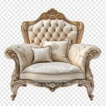 فایل لایه باز تصویر مبل تک نفره سلطنتی فایل لایه باز تصویر مبل تک نفره سلطنتی