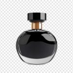 فایل لایه باز شیشه عطر مشکی فایل لایه باز شیشه عطر مشکی