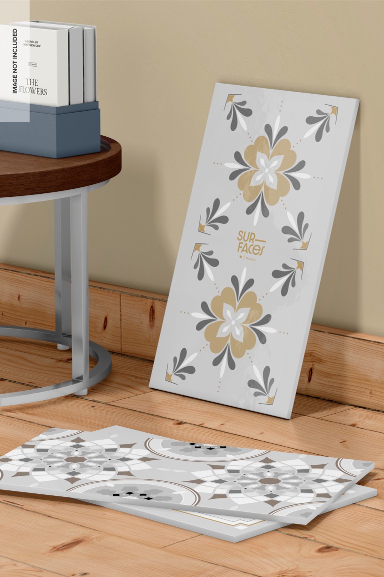 فایل لایه باز موکاپ سرامیک