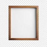 فایل لایه باز موکاپ قاب چوبی خالی قهوه ای فایل لایه باز موکاپ قاب چوبی خالی قهوه ای
