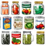 وکتور انواع شیشه های کنسرو مواد غذایی وکتور انواع شیشه های کنسرو مواد غذایی