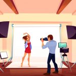 وکتور عکاسی در آتلیه وکتور عکاسی در آتلیه