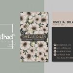 وکتور نمونه قالب کارت ویزیت تجاری وکتور نمونه قالب کارت ویزیت تجاری